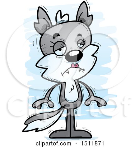 450x470 Royalty Free (Rf) Clipart Of Wolves, Illustrations, Vector Graphics