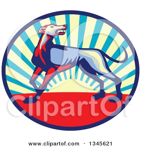 450x470 Royalty Free (Rf) Greyhound Clipart, Illustrations, Vector Graphics