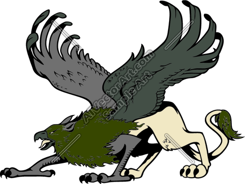 500x375 Es3griffin01clr Clipart And Vectorart Misc Graphics