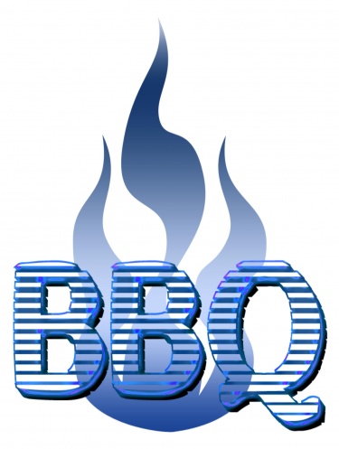 375x497 Bbq With Frames Blue Digital Download Clipart Art Clip Digital Art