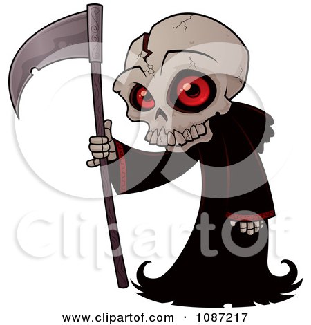450x470 Royalty Free (Rf) Grim Reaper Clipart, Illustrations, Vector
