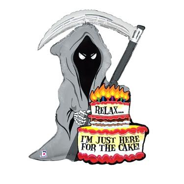 375x375 Birthday Cake And Balloons Clip Art Birthday Black And White