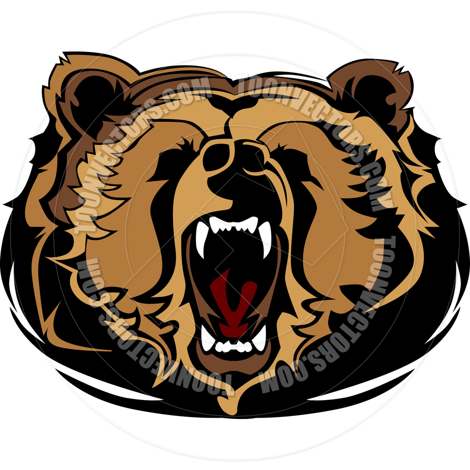 940x940 Grizzly Bear Clipart