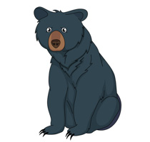 210x200 Top 79 Black Bear Clip Art