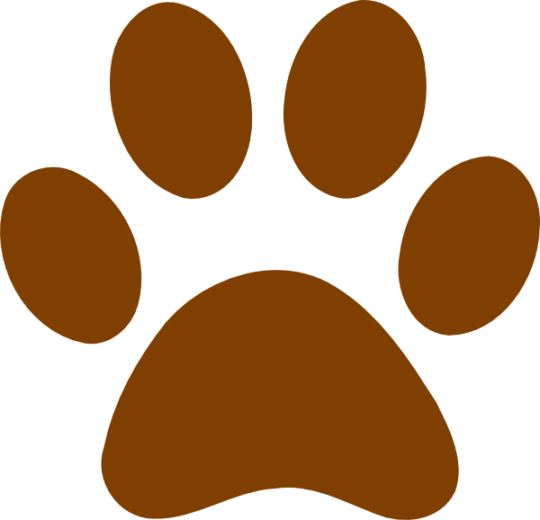 600x578 Grizzly Bear Paw Print Clipart Clipart Panda Free Clipart Images