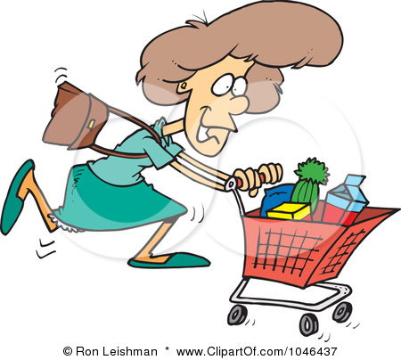 450x404 Cartoon Grocery Store Clipart