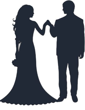 346x445 25 Best Wedding Images On Wedding Cards, Silhouettes