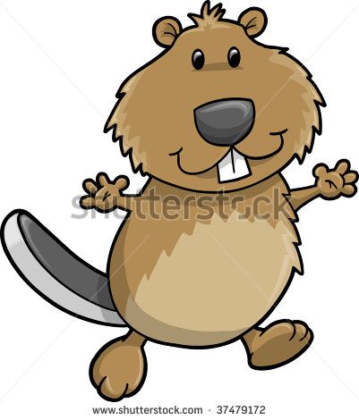 401x470 Top 80 Beaver Clip Art
