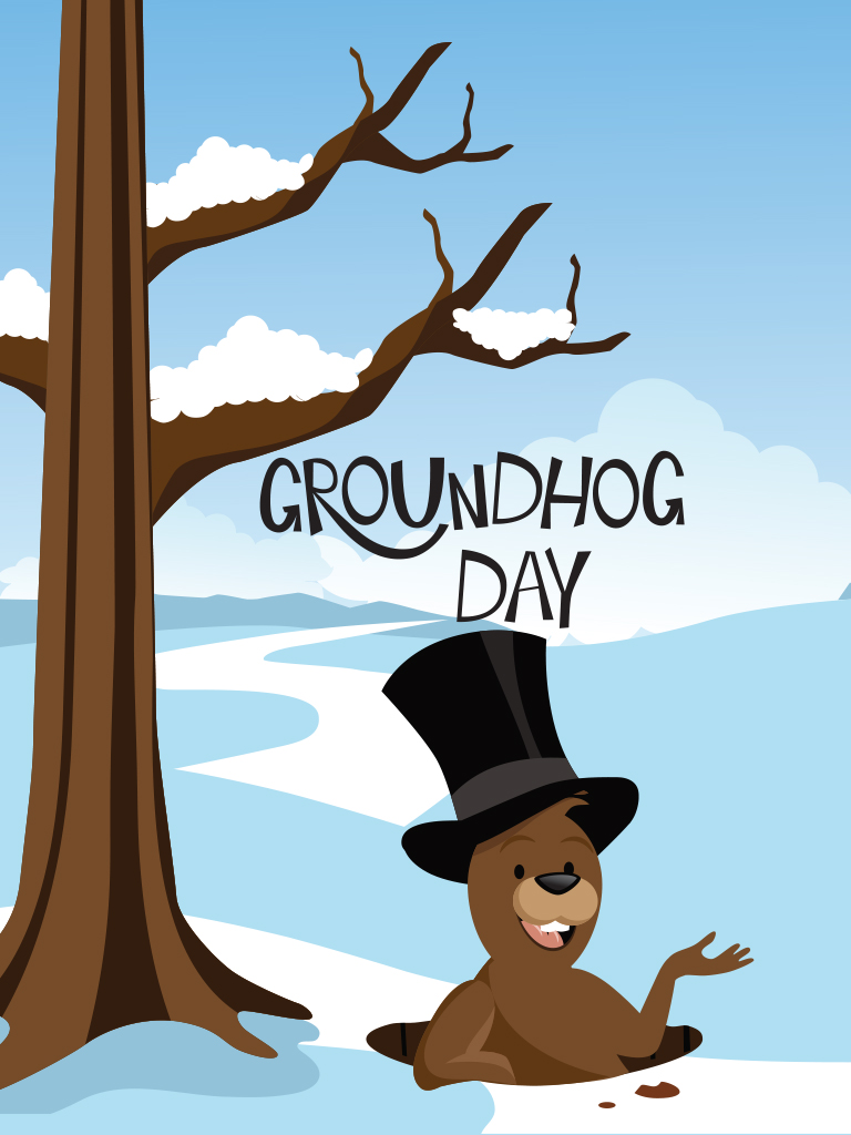 768x1024 Groundhog Day