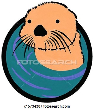 317x370 Otter Clip Art Clipart Panda