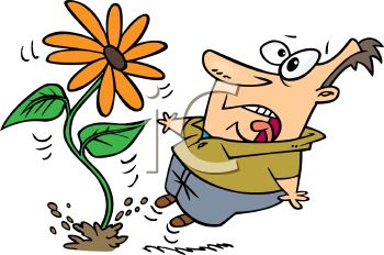 350x232 Royalty Free Cliprt Image Cartoon Of Man Startled By