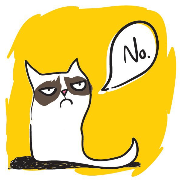600x600 Grumpy Cat Free Vector 123freevectors
