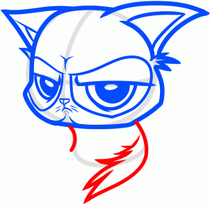 302x297 Grumpy Cat Clipart Dragoart