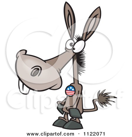 450x470 Donkey Clipart Grumpy