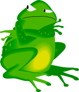 255x298 Grumpy Frog Png, Svg Clip Art For Web
