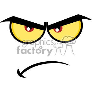 300x300 Royalty Free 10853 Royalty Free Rf Clipart Angry Cartoon Funny