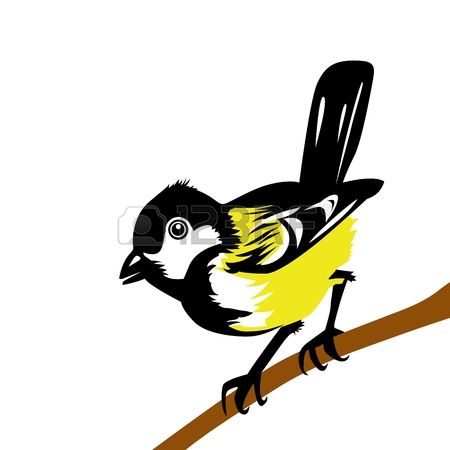 450x450 Pied Wagtail Clipart
