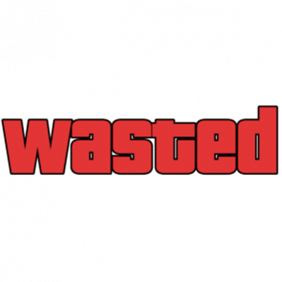 400x400 Wasted Gta Transparent Png