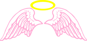295x141 Clip Art Baby Angel Wings