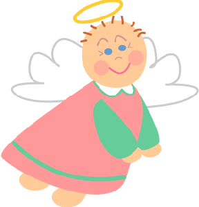 288x299 Easter Angels Clipart