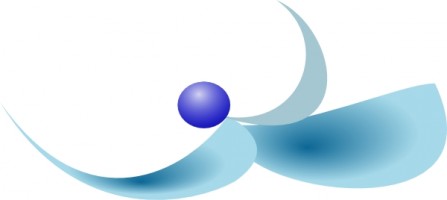 447x200 Angel Clipart Abstract