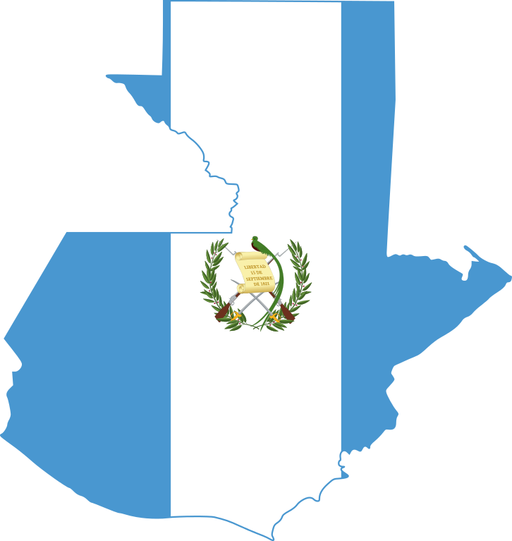 726x767 Fileflag Map Of Guatemala.svg