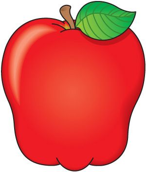 300x352 Carson Dellosa Apple Clip Art Clipart
