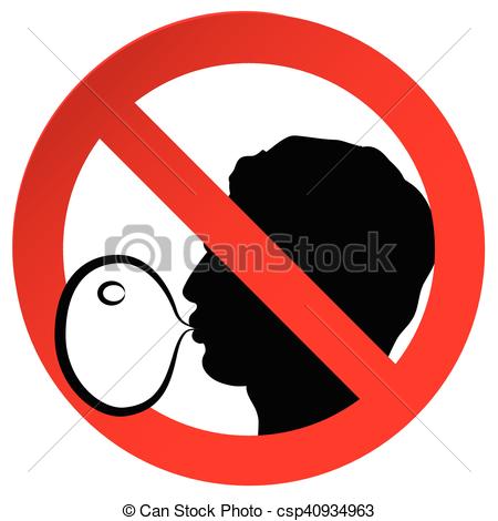 450x470 No Gum Clipart
