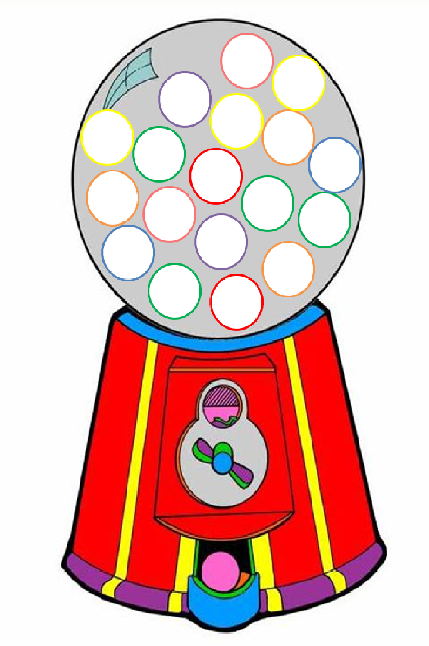 1424x2144 Bubble Gum Machine Clip Art Clipart Panda