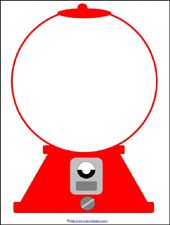 170x225 Gumball Machine Clipart