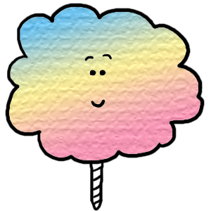 300x300 Cotton Candy Clipart