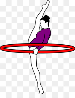 260x340 Gymnastics Tumbling Blue Clip Art