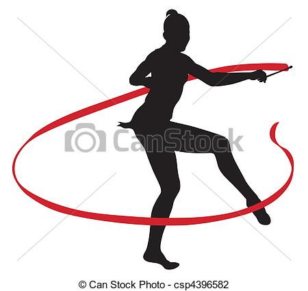 450x425 Rhythmic Gymnastics Clipart 101 Clip Art