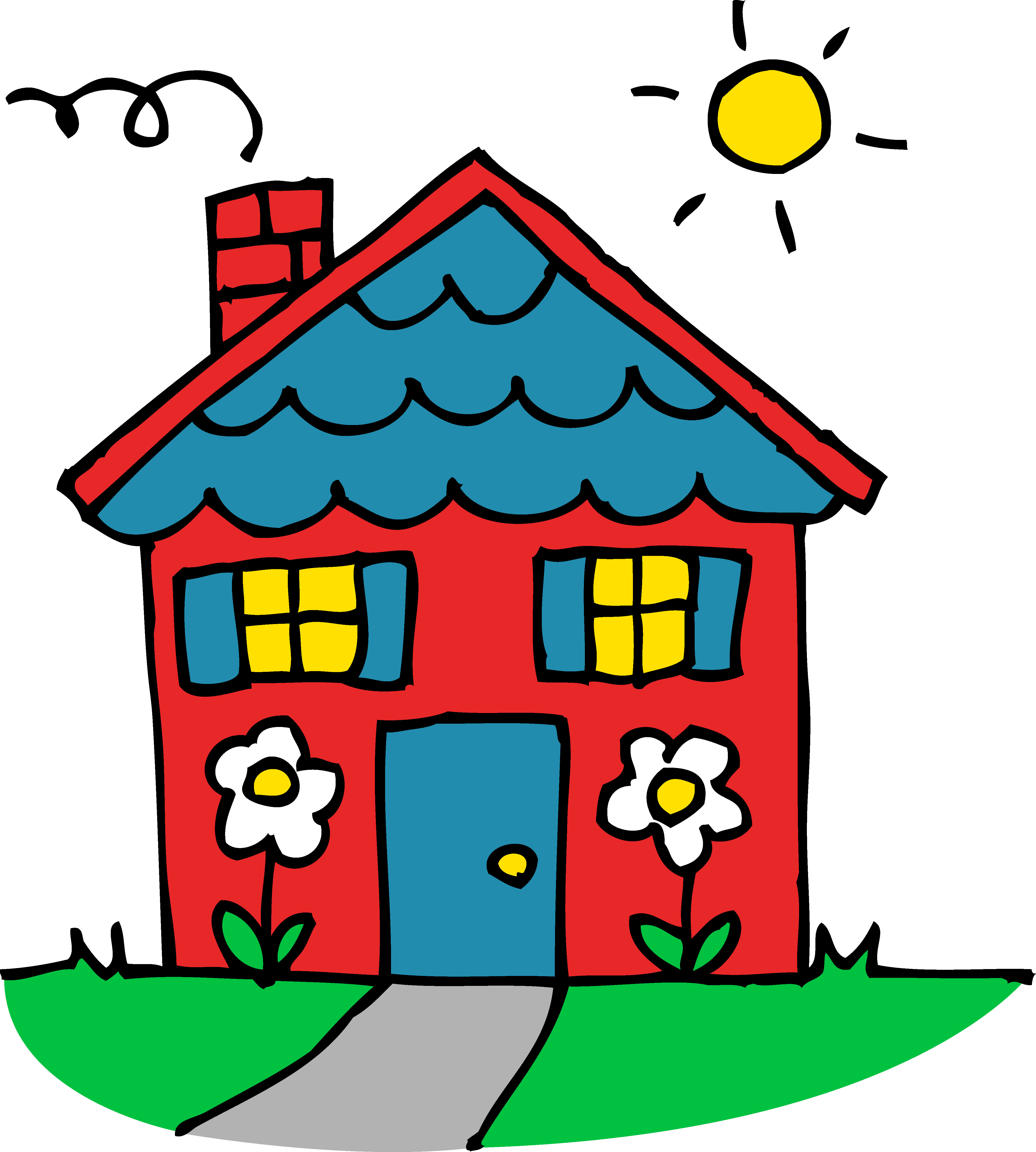 4377x4868 Free Houses Images Download Clip Art On Beautiful Clipart