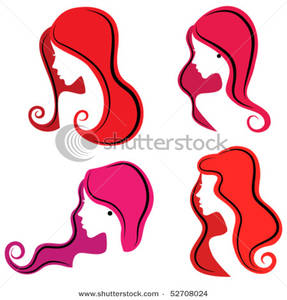287x300 Clip Art Hair Styles Hairstyles Clip Art Hair Styles For Women