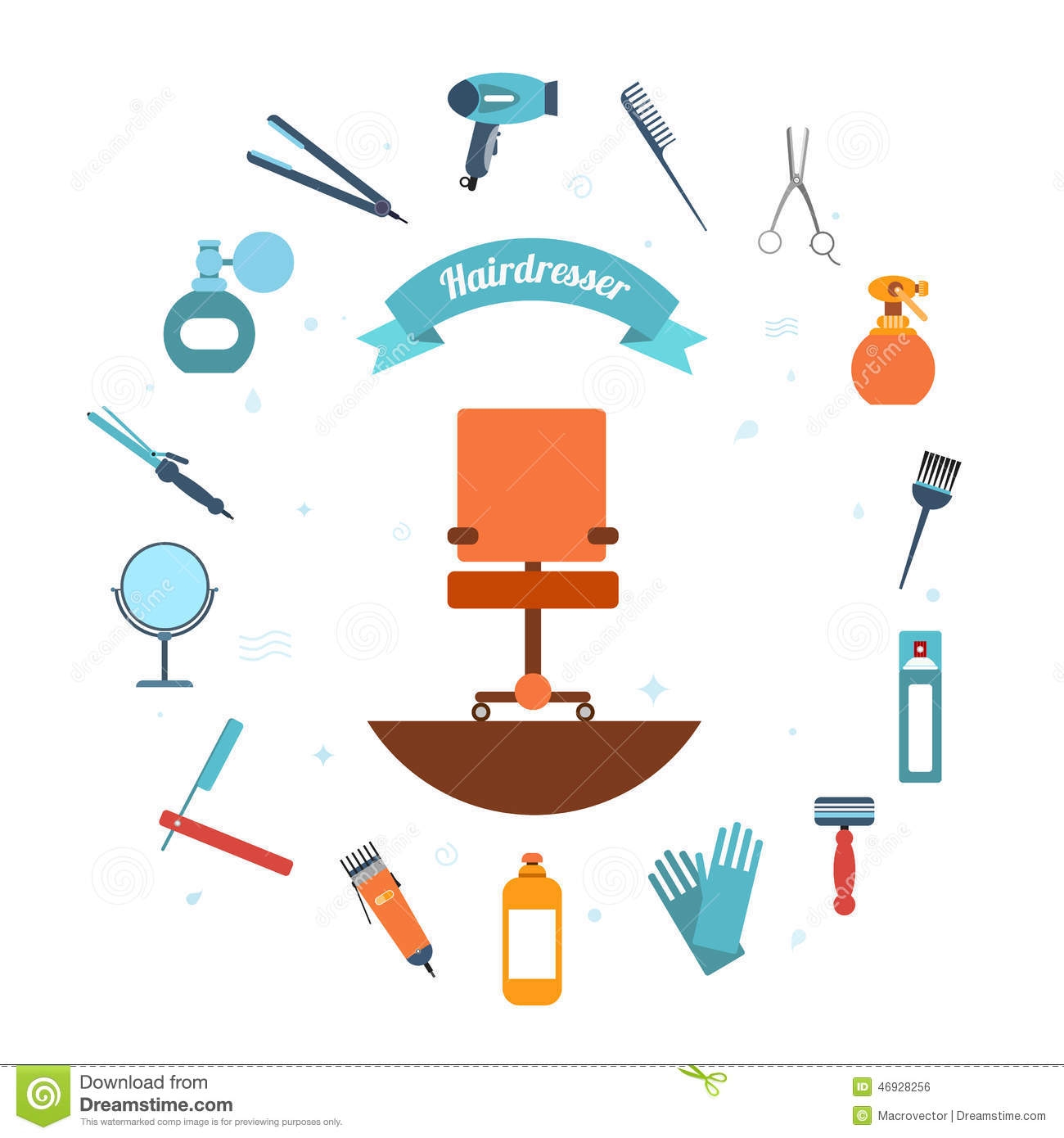 1300x1390 Chairs Hairdresser Stock Illustrations, Vectors, Amp Clipart