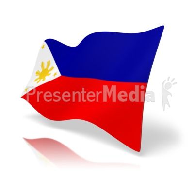 400x400 This Clip Art Image Shows The Philippines Flag