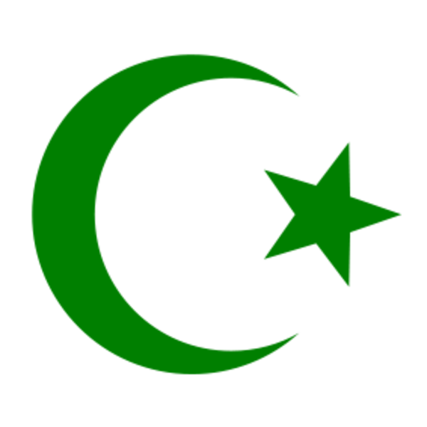 600x600 Moon Clipart Islamic