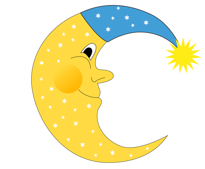 694x572 Moon Clip Art Cute Focus Children