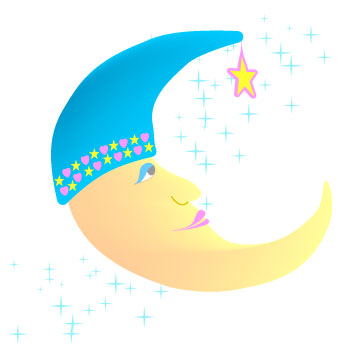 350x356 Crescent Clipart Evening Moon