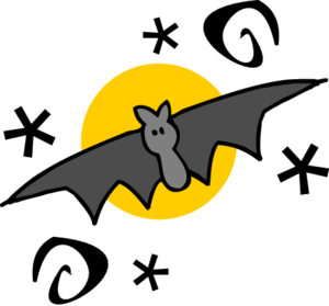 300x279 Free Halloween Bat Vector Art Clip Art Image From Free Clip Art