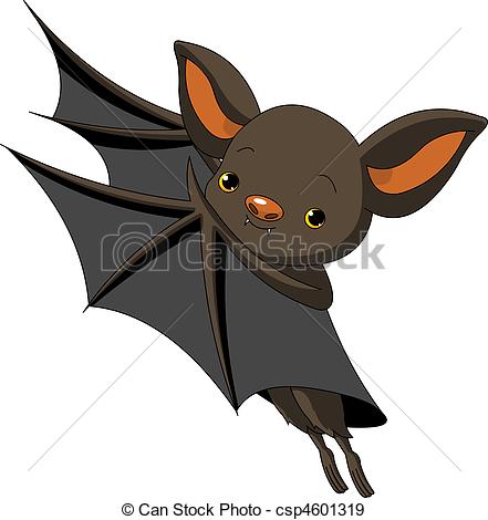 441x470 Halloween Bat Presenting. Cute Cartoon Halloween Bat Eps
