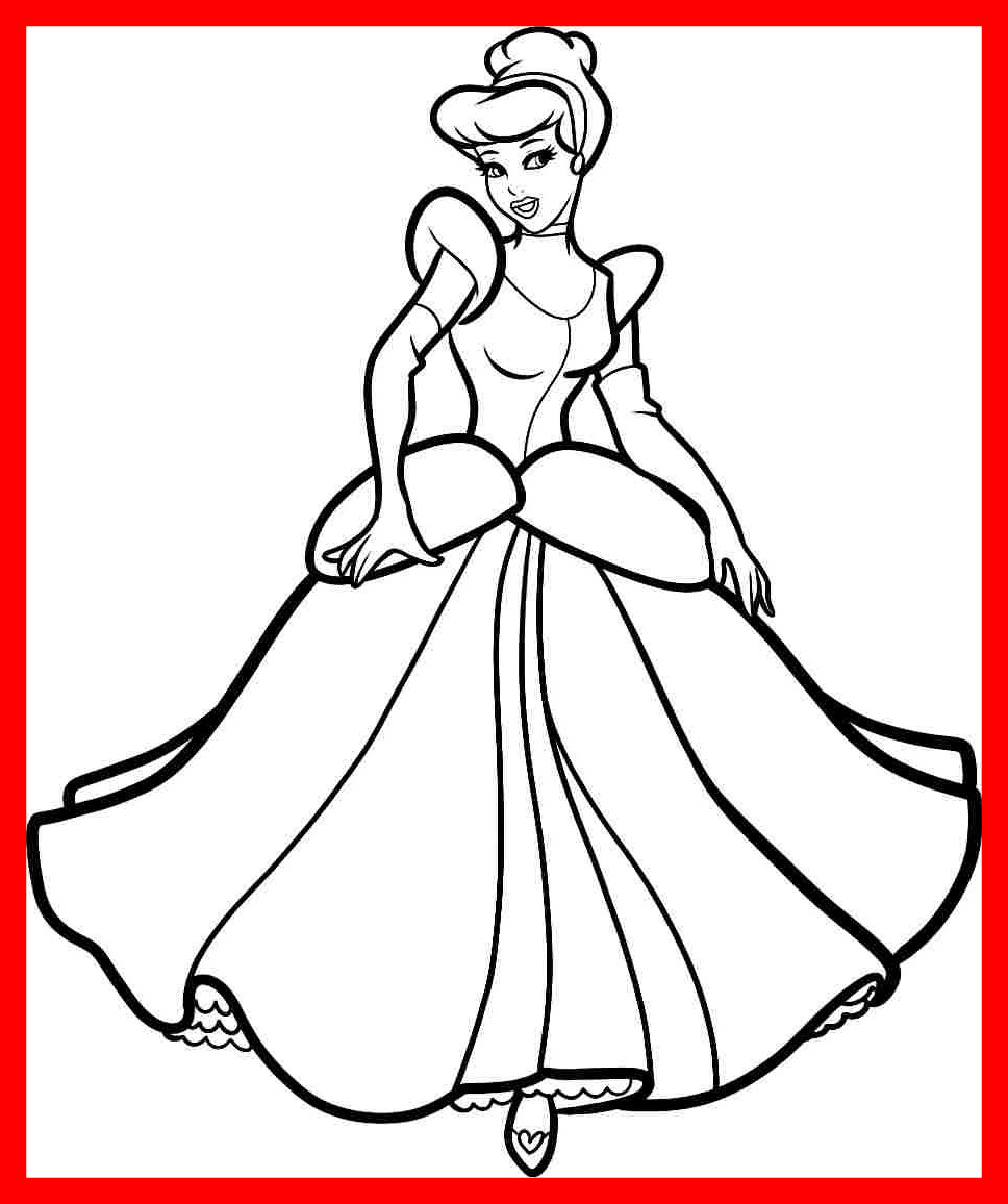 968x1156 The Best Disney Halloween Coloring Pages Picture For Princess