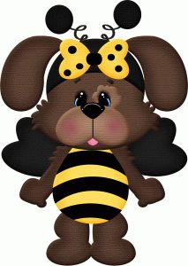 213x300 Bee Clipart Halloween