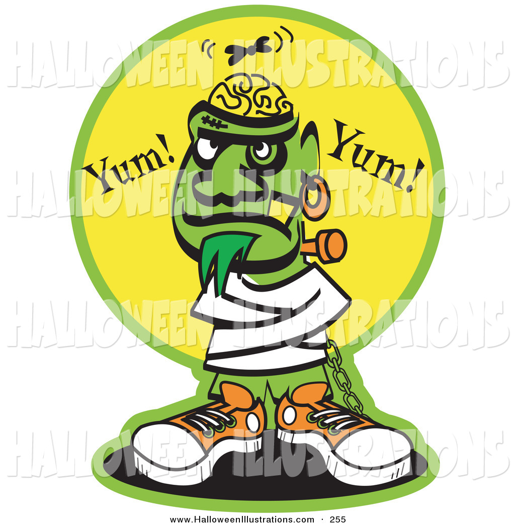 1024x1044 Halloween Clip Art Of A Young Green Frankenstein, Igor, Standing
