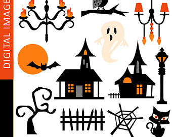 340x270 60% Off Sale Digital Scrapbook Paper, Clip Art Halloween Orange