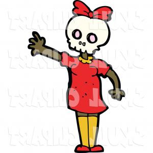 300x300 Halloween Mask Skull Of Pig Vector Clipart Shopatcloth