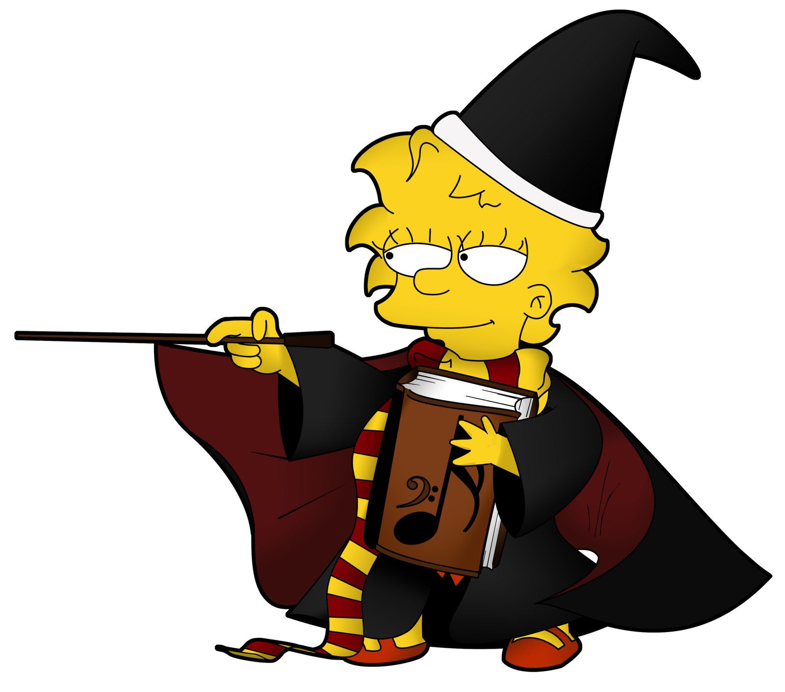 1600x1409 Halloween, Lisa Simpson Clip Art