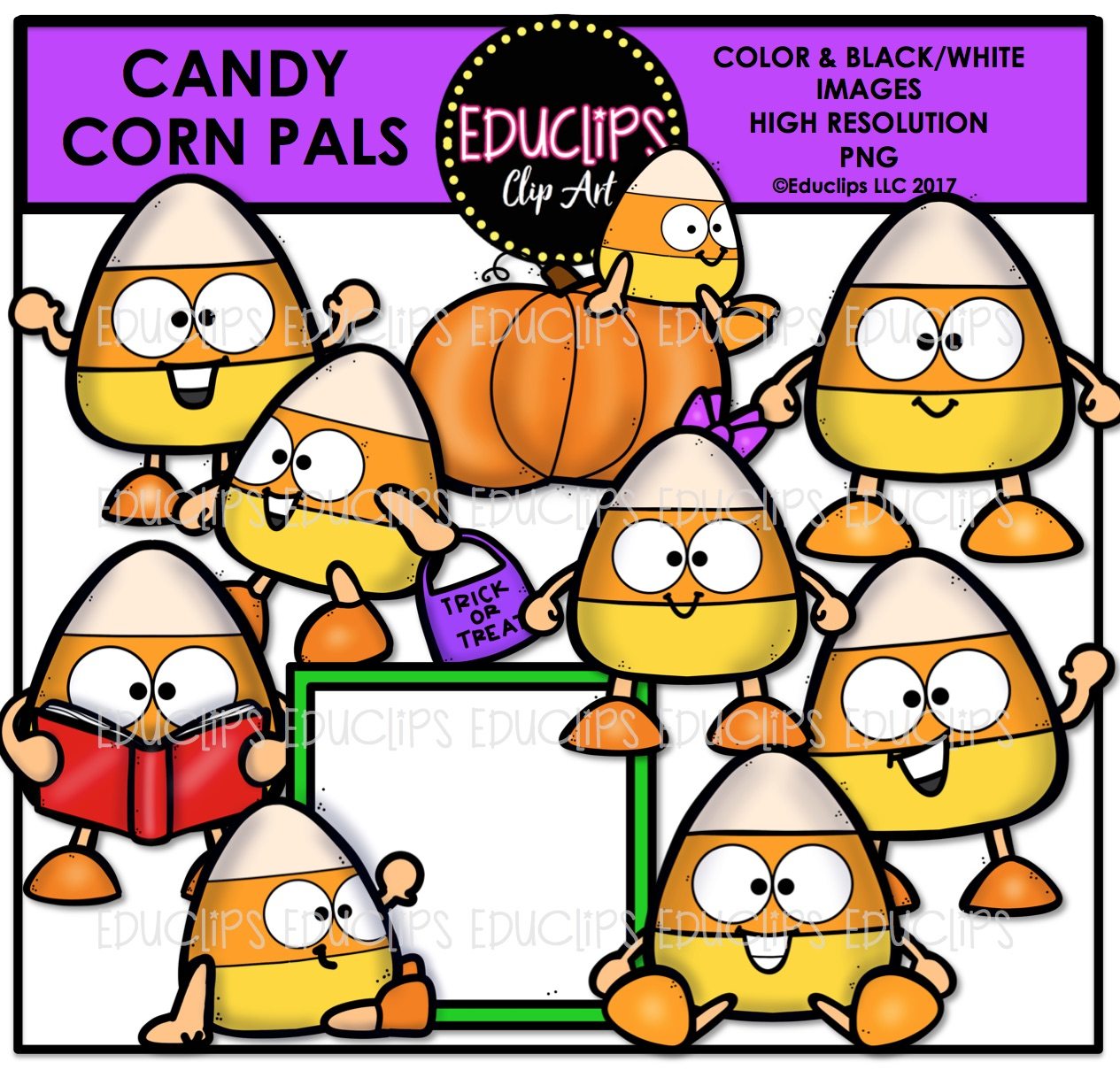 1265x1209 Halloween Clip Art Ultra Bundle (Color And Bampw)