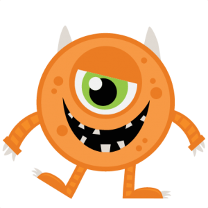 300x300 Orange Halloween Monster Svg My Miss Kate Cuttables